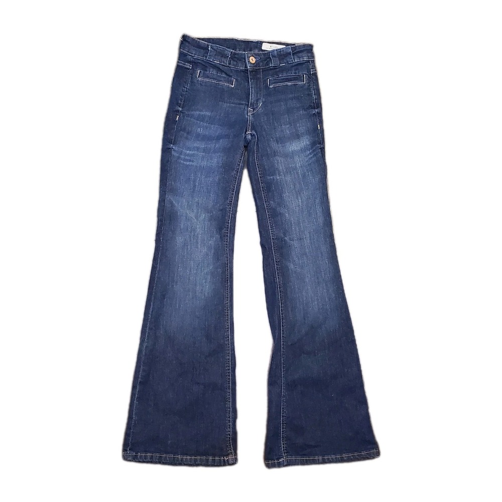 H & M Flare (Flary) Jeans Women's Size 26x32 Bell Bottom Hippie Boho Wide Leg